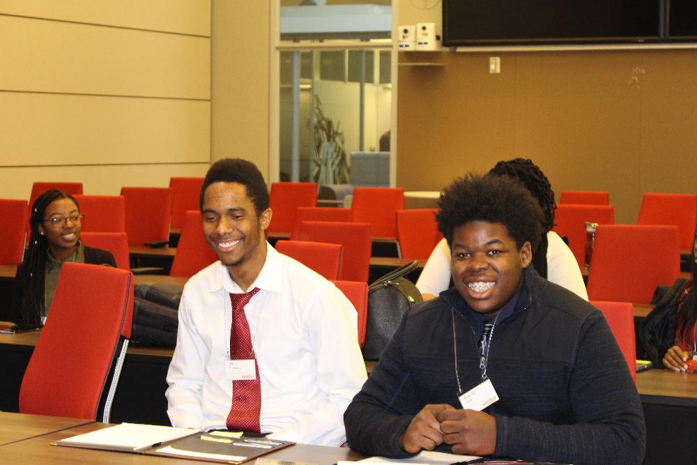 Steelcase two black male students